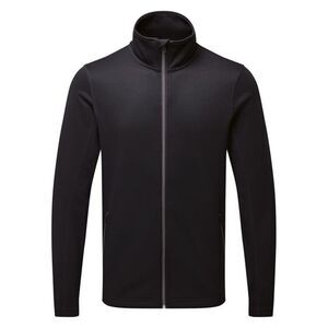 Premier Mens Sustainable Zipped Jacket / Black